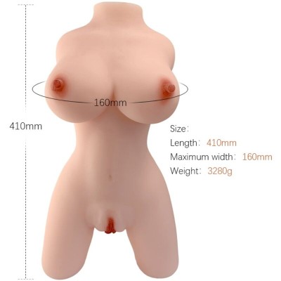 ARMONY - TORSO FEMININO REALISTA MODELO 4 - D-238260 - Dona Pimenta