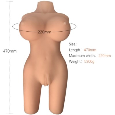 ARMONY - MODELO DE TORSO FEMININO REALISTA 6 - D-238262 - Dona Pimenta