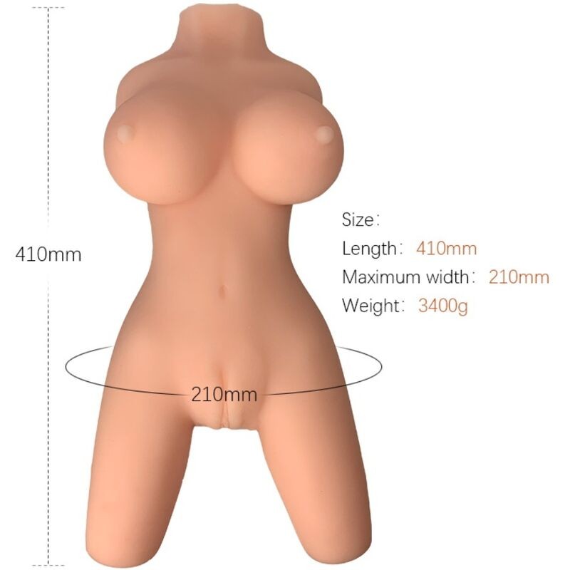 ARMONY - MODELO DE TORSO FEMININO REALISTA 8 - D-238264 - Dona Pimenta