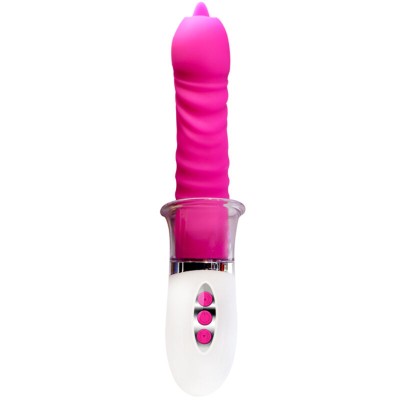 ARMONY - VIBRADOR LIBERTY E IMPULSO COM LÃNGUA - D-238217 - Dona Pimenta