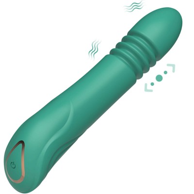 ARMONY - VIBRADOR E IMPULSO DE PONTO G VERDE - D-238199 - Dona Pimenta