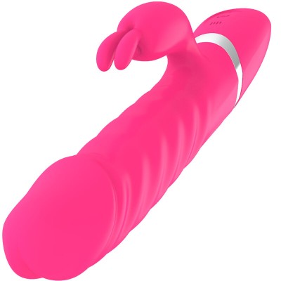 ARMONY - VIBRADOR VIBRADOR DE COELHO FÃCSIA DESAGRADVEL - D-238179 - Dona Pimenta