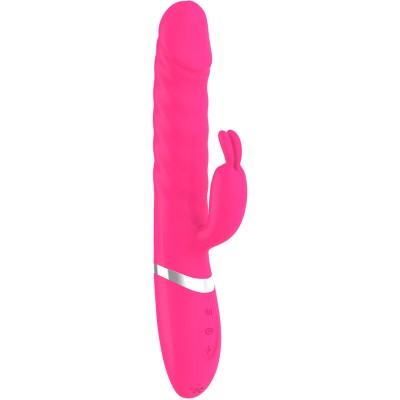 ARMONY - VIBRADOR VIBRADOR DE COELHO FÃCSIA DESAGRADVEL - D-238179 - Dona Pimenta