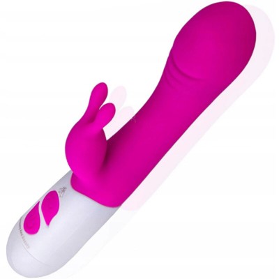 ARMONY - VIBRADOR FELIZ E ESTIMULADOR DE COELHO VIOLETA - D-238221 - Dona Pimenta