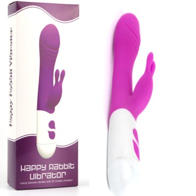 ARMONY - VIBRADOR FELIZ E ESTIMULADOR DE COELHO VIOLETA - D-238221 - Dona Pimenta