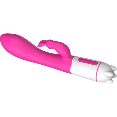 ARMONY - HAPPY VIBRADOR E ESTIMULADOR DE COELHO FÃCSIA - D-238223 - Dona Pimenta