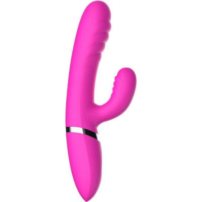 ARMONY - ADELA VIBRADOR E ESTIMULADOR FÃCSIA - D-238178 - Dona Pimenta