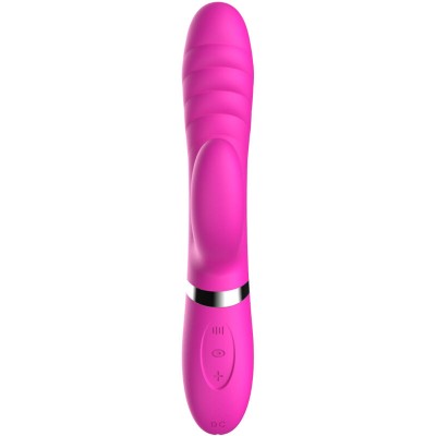 ARMONY - ADELA VIBRADOR E ESTIMULADOR FÃCSIA - D-238178 - Dona Pimenta