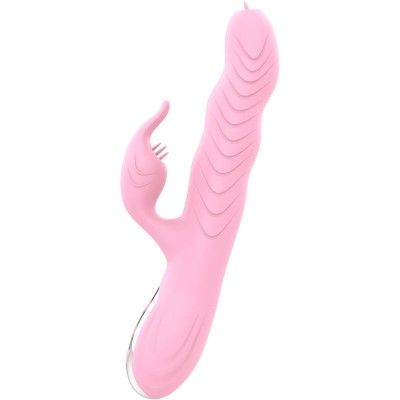 ARMONY - MARCIA VIBRADOR & THRUSTING DUPLA LÃNGUA EFEITO CALOR ROSA - D-238190 - Dona Pimenta