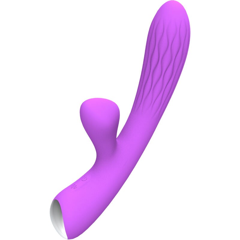 ARMONY - VIBRADOR CHELSEA E ESTIMULADOR FLEXÃVEL VIOLET - D-238213 - Dona Pimenta