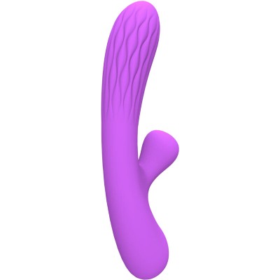 ARMONY - VIBRADOR CHELSEA E ESTIMULADOR FLEXÃVEL VIOLET - D-238213 - Dona Pimenta