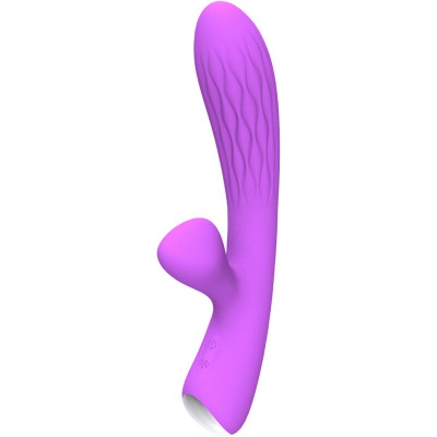 ARMONY - VIBRADOR CHELSEA E ESTIMULADOR FLEXÃVEL VIOLET - D-238213 - Dona Pimenta