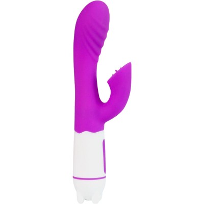 ARMONY - VIBRADOR E ESTIMULADOR HAPPY COM LÃNGUA RECARREGÃVEL VIOLETA - D-238224 - Dona Pimenta