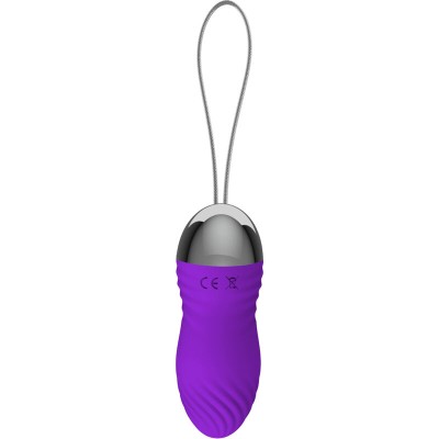 ARMONY - OVO VIBRATÃRIO DE CONTROLE REMOTO ANNI VIOLET - D-238234 - Dona Pimenta