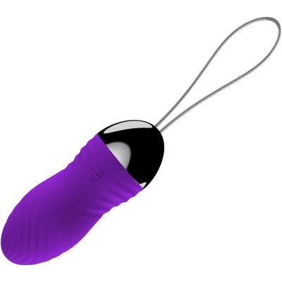 ARMONY - OVO VIBRATÃRIO DE CONTROLE REMOTO ANNI VIOLET - D-238234 - Dona Pimenta