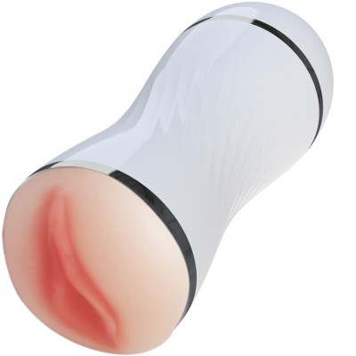 ARMONY - MASTURBADOR DUPLO VAGINA E BOCA BRANCA - D-238252 - Dona Pimenta