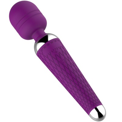 ARMONY - MASSAGER E VIBRADOR DE CABEA FLEXÃVEL VIOLET - D-238231 - Dona Pimenta