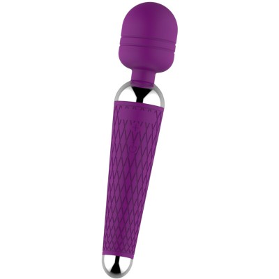 ARMONY - MASSAGER E VIBRADOR DE CABEA FLEXÃVEL VIOLET - D-238231 - Dona Pimenta