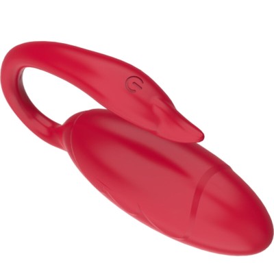 ARMONY - VIBRADOR PSSARO PARA CASAIS VERMELHO - D-238208 - Dona Pimenta