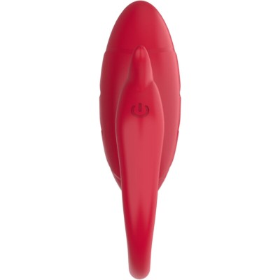 ARMONY - VIBRADOR PSSARO PARA CASAIS VERMELHO - D-238208 - Dona Pimenta