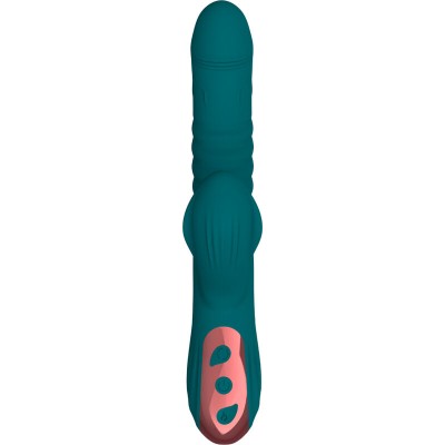 ARMONY - VIBRADOR SUCK E SUCKER VERDE - D-238198 - Dona Pimenta