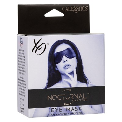 CALEXOTICS - NOCTURNAL MÃSCARA DE OLHOS PVC COURO PRETO - D-241420 - Dona Pimenta