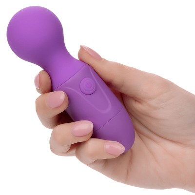 CALEXOTICS - FIRST TIME MASSAGEADOR RECARREGÁVEL 10 VIBRAÇÕES ROXO - D-241410 - Dona Pimenta