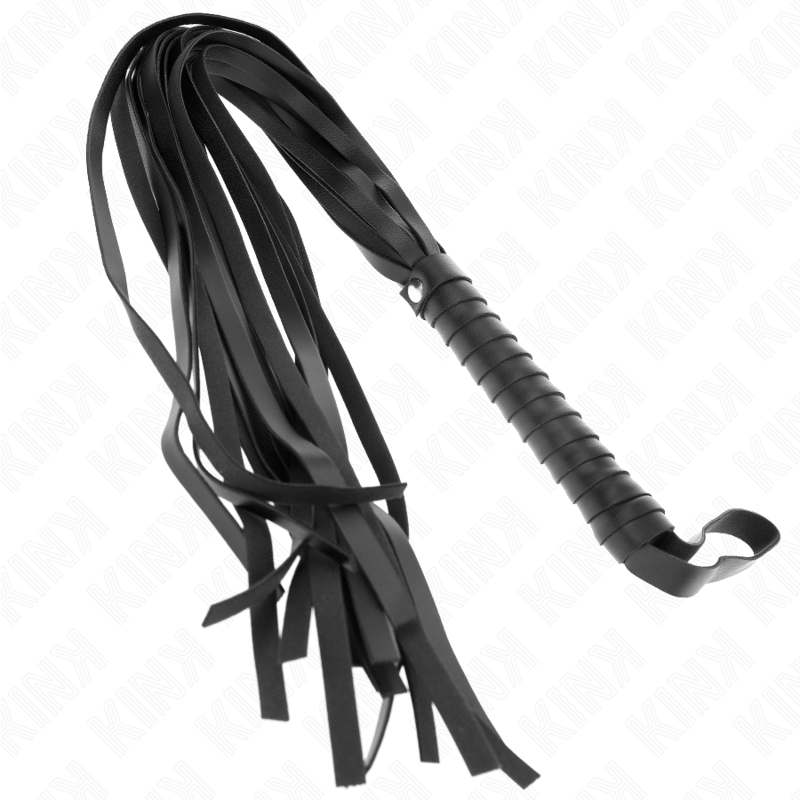 KINK - NEGRO CABO CURTO CHICOTE DE CAUDA LONGA 70 CM - D-240713 - Dona Pimenta