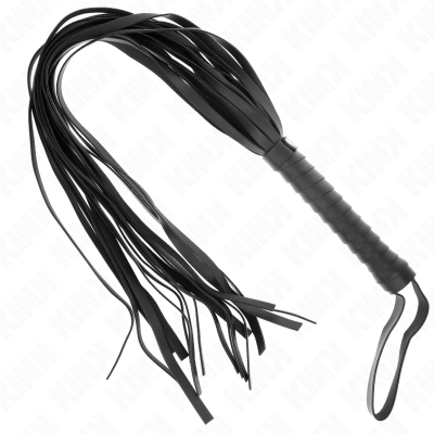 KINK - NEGRO CABO CURTO CHICOTE DE CAUDA LONGA 70 CM - D-240713 - Dona Pimenta