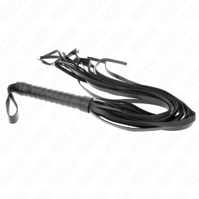 KINK - NEGRO CABO CURTO CHICOTE DE CAUDA LONGA 70 CM - D-240713 - Dona Pimenta