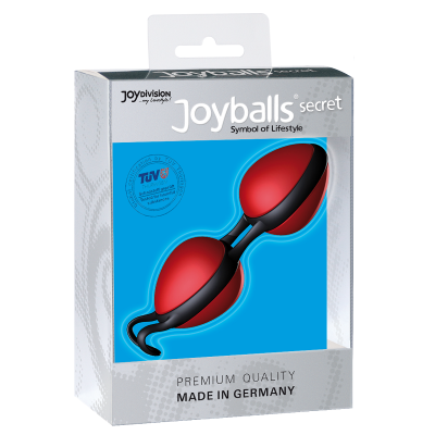 JOYBALLS SECRET PRETO E VERMELHO - D15002 - Dona Pimenta