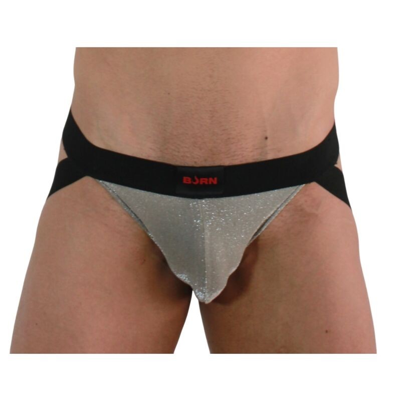 BURN - 001 JOCK BEGE BRILHANTE / PRETO S - D-241629 - Dona Pimenta