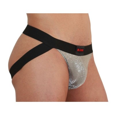 BURN - 001 JOCK BEGE BRILHANTE / PRETO S - D-241629 - Dona Pimenta