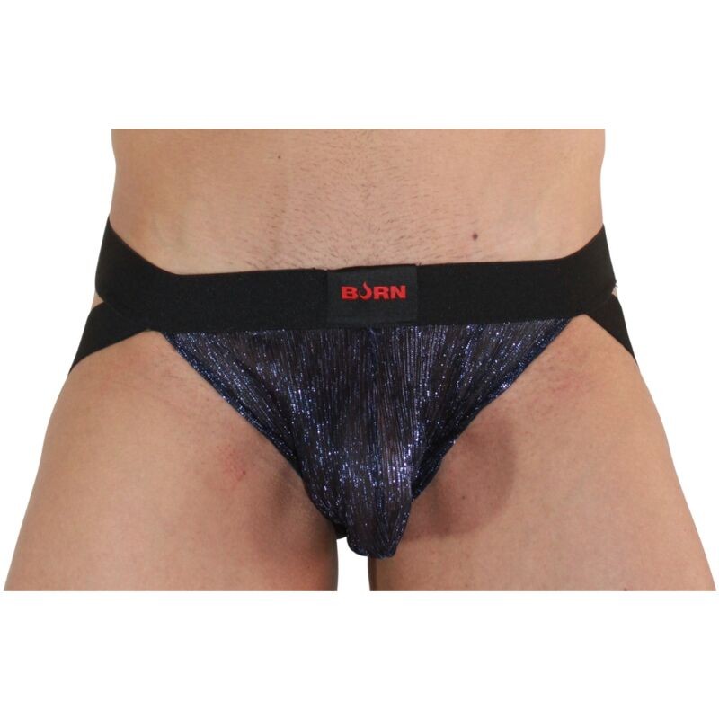 BURN - 006 JOCK BRILHANTE AZUL / PRETO M - D-241650 - Dona Pimenta