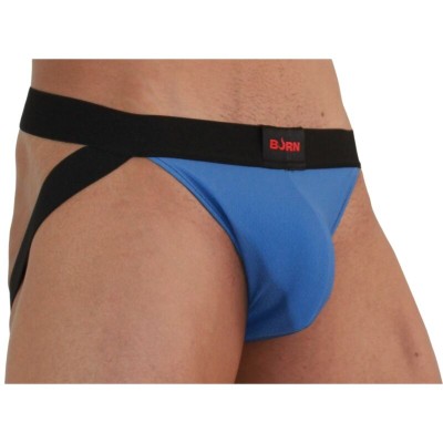 BURN - 008 JOCK AZUL / PRETO S - D-241657 - Dona Pimenta