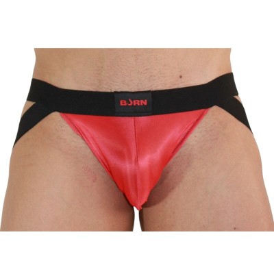 BURN - 010 JOCK VERMELHO / PRETO S - D-241665 - Dona Pimenta