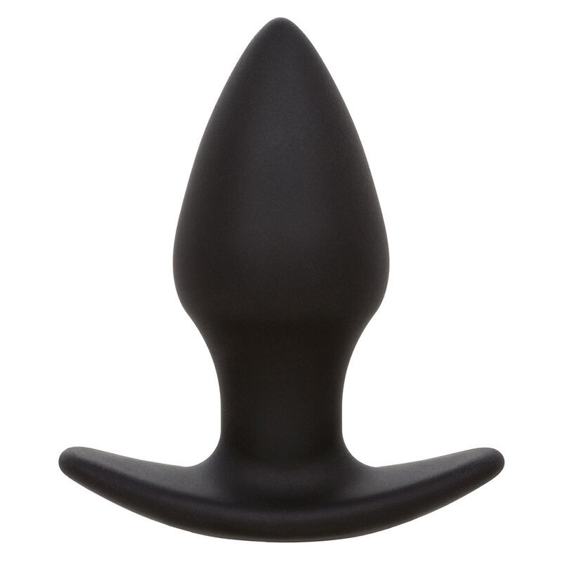 CALEXOTICS - ROCK BOTTOM PLUG ANAL PERFEITO 10 VIBRAÇÕES SILICONE PRETO - D-241432 - Dona Pimenta