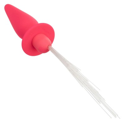 CALEXOTICS - SOUTHERN LIGHTS LIGHT UP ANAL PLUG 10 VIBRAÇÕES SILICONE ROSA - D-241436 - Dona Pimenta