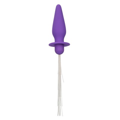 CALEXOTICS - SOUTHERN LIGHTS LIGHT UP ANAL PLUG 10 VIBRAÇÕES SILICONE ROXO - D-241437 - Dona Pimenta