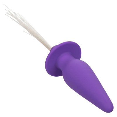 CALEXOTICS - SOUTHERN LIGHTS LIGHT UP ANAL PLUG 10 VIBRAÇÕES SILICONE ROXO - D-241437 - Dona Pimenta