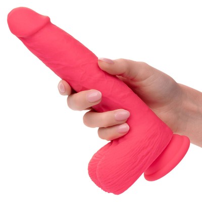 CALEXOTICS - STUDS VIBRADOR REALISTA 10 VIBRAÇÕES ROSA - D-241438 - Dona Pimenta