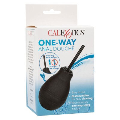 CALEXOTICS - ONE WAY DUCHA ANAL PRETA - D-241444 - Dona Pimenta