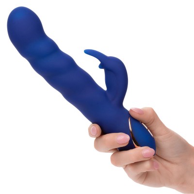 CALEXOTICS - JACK RABBIT VIBRADOR WAVE MOTION AZUL - D-241445 - Dona Pimenta