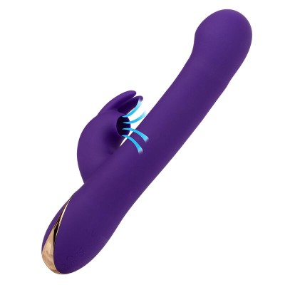 CALEXOTICS - JACK RABBIT VIBRADOR E ESTIMULADOR 7 VIBRAÇÕES E MODO DE SUCÇÕES AZUL - D-241446 - Dona Pimenta