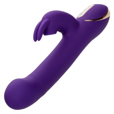 CALEXOTICS - JACK RABBIT VIBRADOR E ESTIMULADOR 7 VIBRAÇÕES E MODO DE SUCÇÕES AZUL - D-241446 - Dona Pimenta