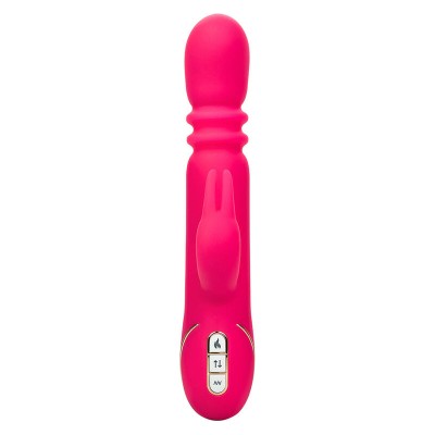 CALEXOTICS - JACK FANTASY VIBRADOR TRIPLO AQUECIDO COELHO ROSA - D-241447 - Dona Pimenta