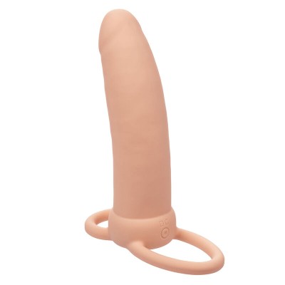 CALEXOTICS - MAXX THICK DUAL PENETRATOR 10 VIBRAÇÕES CARNE - D-241455 - Dona Pimenta