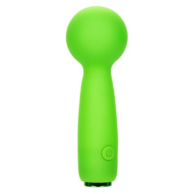 CALEXOTICS - NEON VIBES BUBBLY VIBE O MINI MASSAGEADOR 10 VIBRAÇÕES VERDE - D-241459 - Dona Pimenta