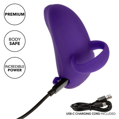 CALEXOTICS - ENVY HANDHELD ROLLING BALL MASSAGER 7 VIBRAÇÕES ROXO - D-241466 - Dona Pimenta