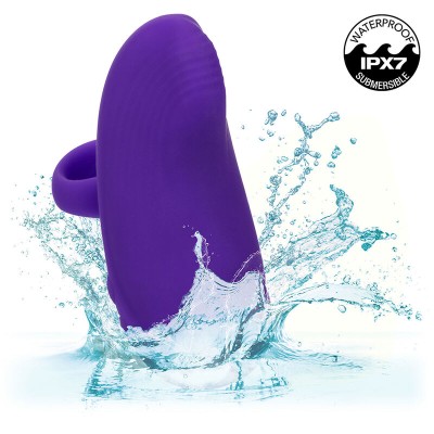 CALEXOTICS - ENVY HANDHELD ROLLING BALL MASSAGER 7 VIBRAÇÕES ROXO - D-241466 - Dona Pimenta